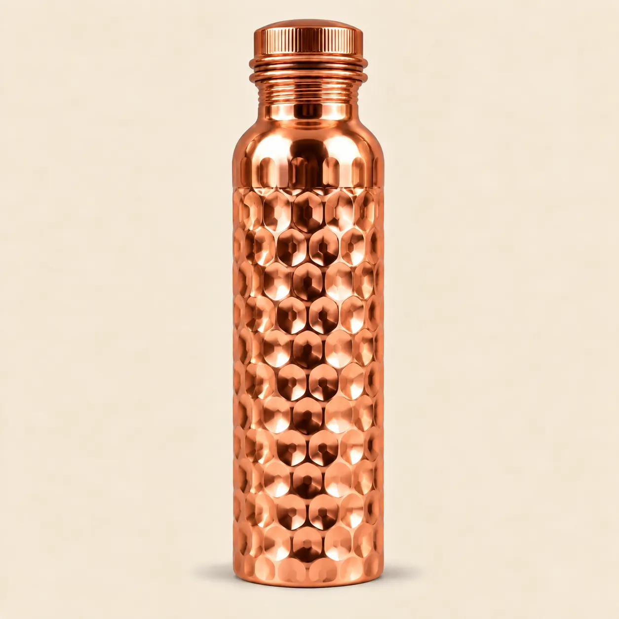 Copper Bottle Bricks Cut