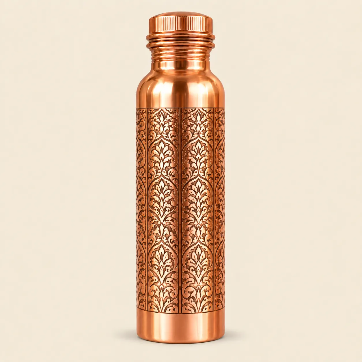 Copper Bottle Carving
